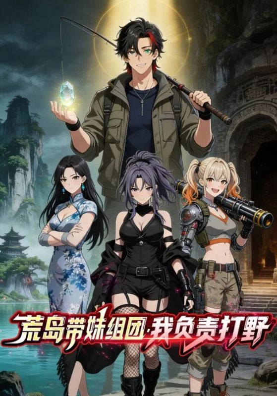 荒岛带妹组团，我负责打野封面图