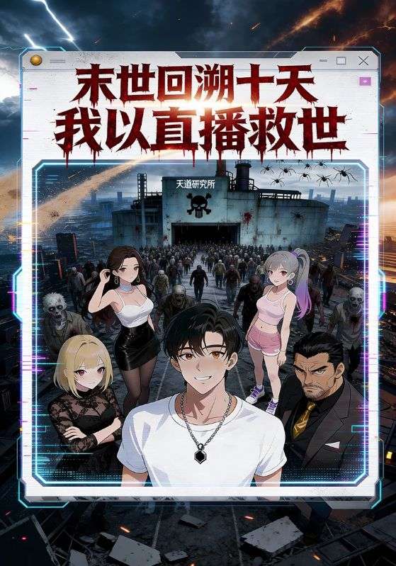 末世回溯十天，我以直播救世封面图