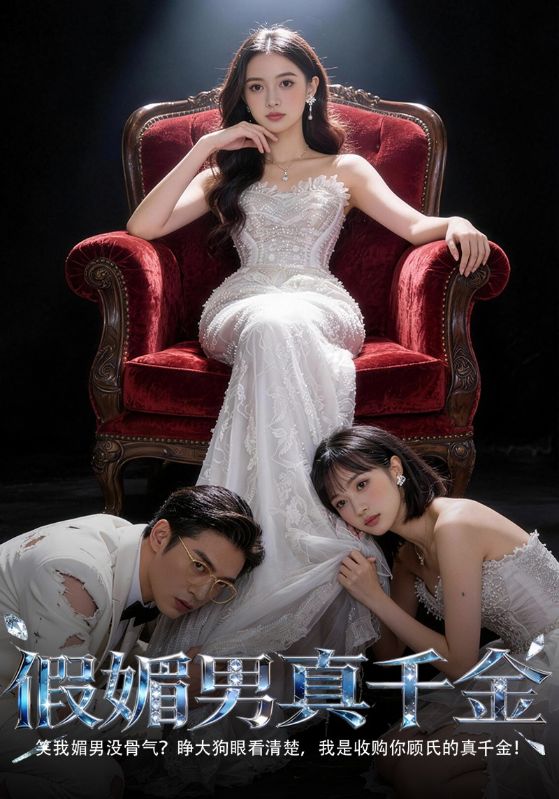 假媚男真千金