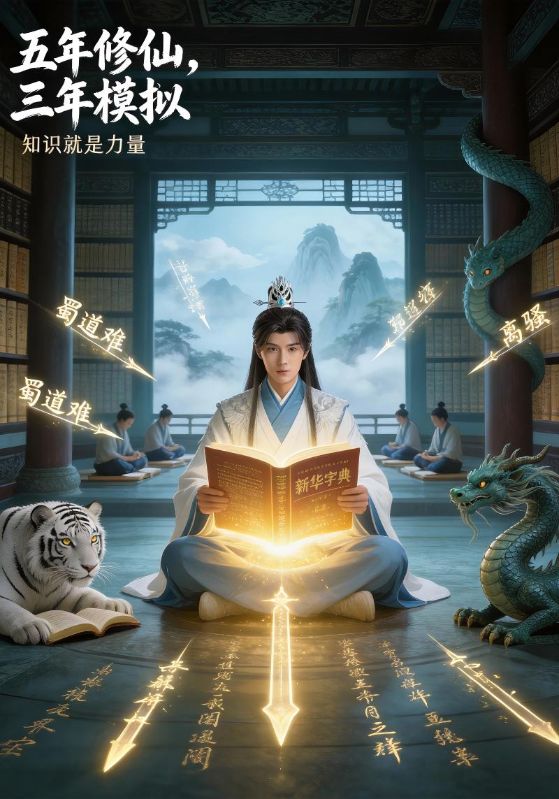五年修仙，三年模拟封面图