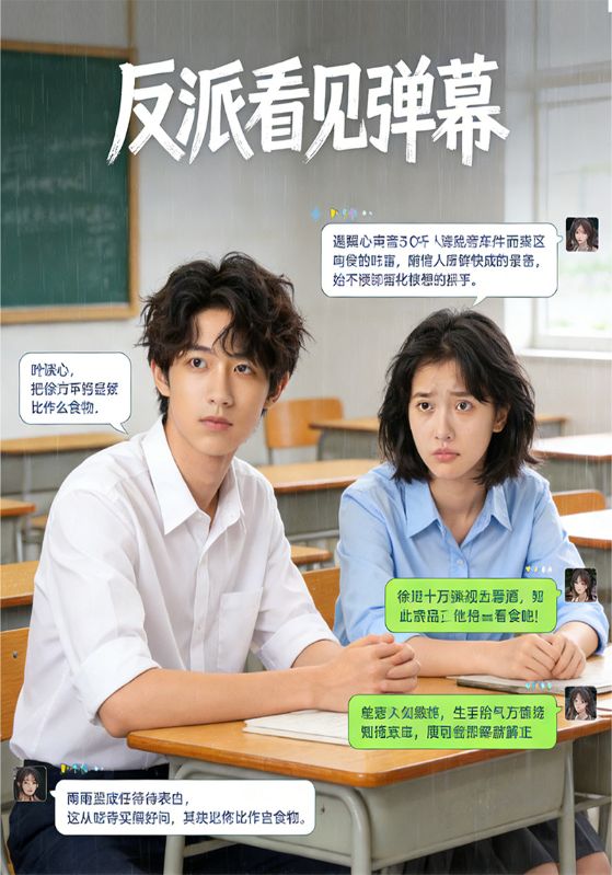 反派看见弹幕