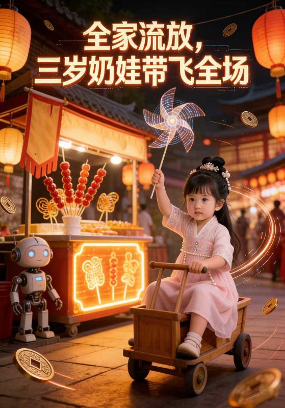 全家流放，三岁奶娃带飞全场