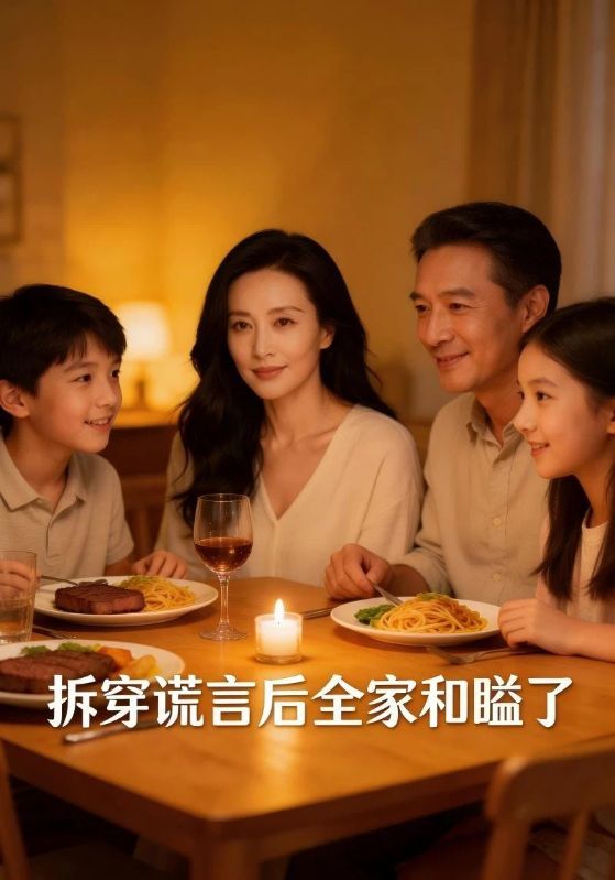 拆穿谎言后全家和睦了