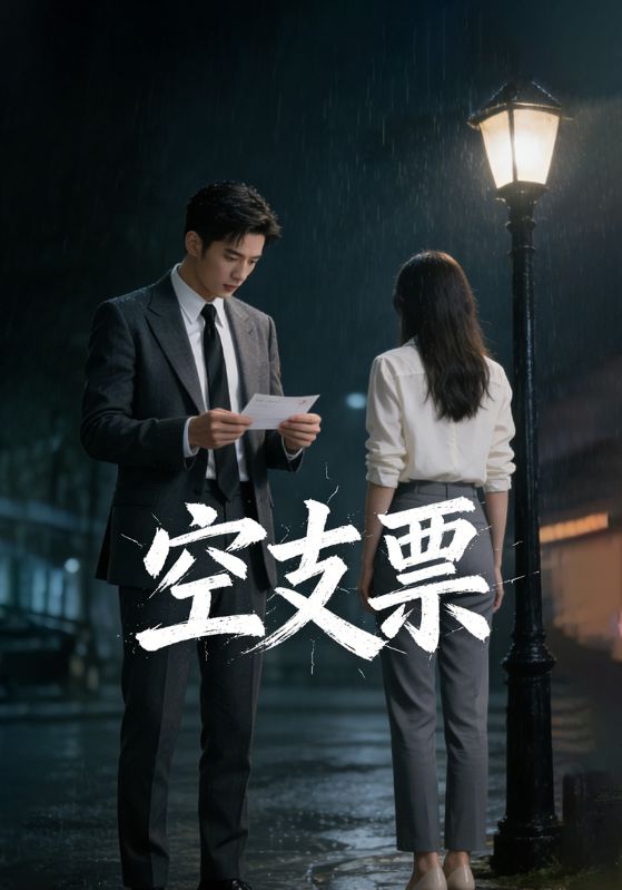 空支票封面图