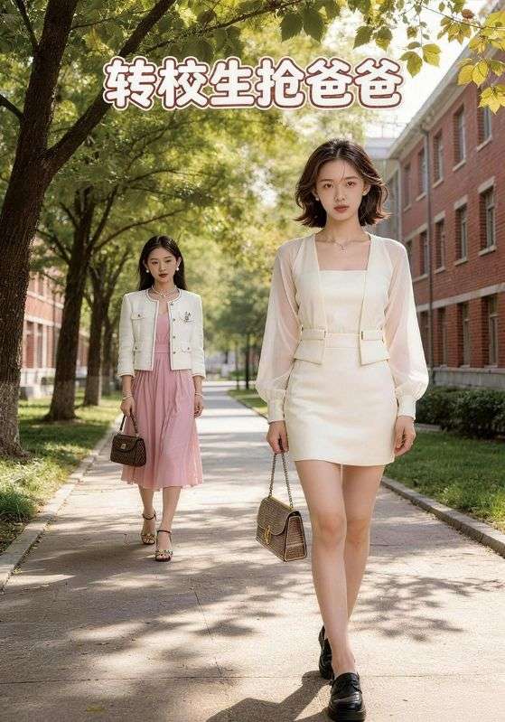 转校生抢爸爸封面图