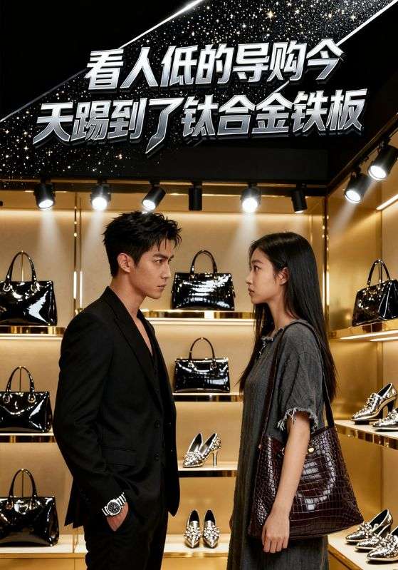 看人低的导购今天踢到了钛合金铁板