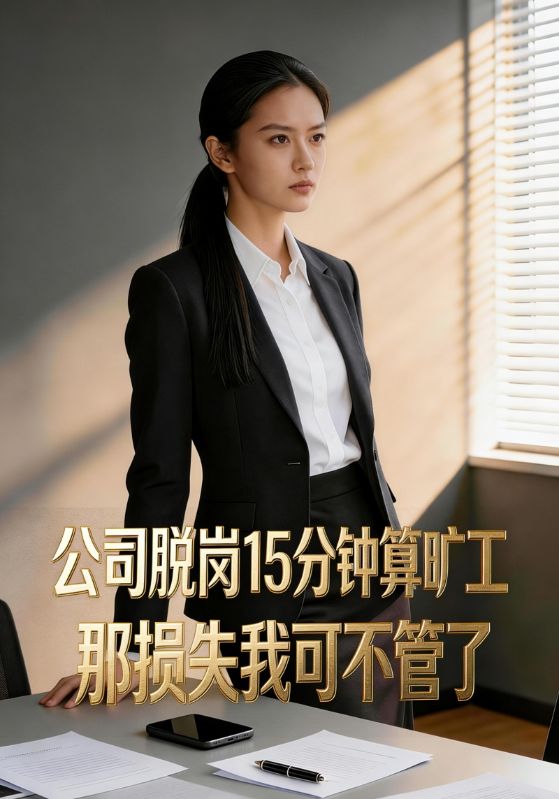 公司脱岗15分钟算旷工，那损失我可不管了