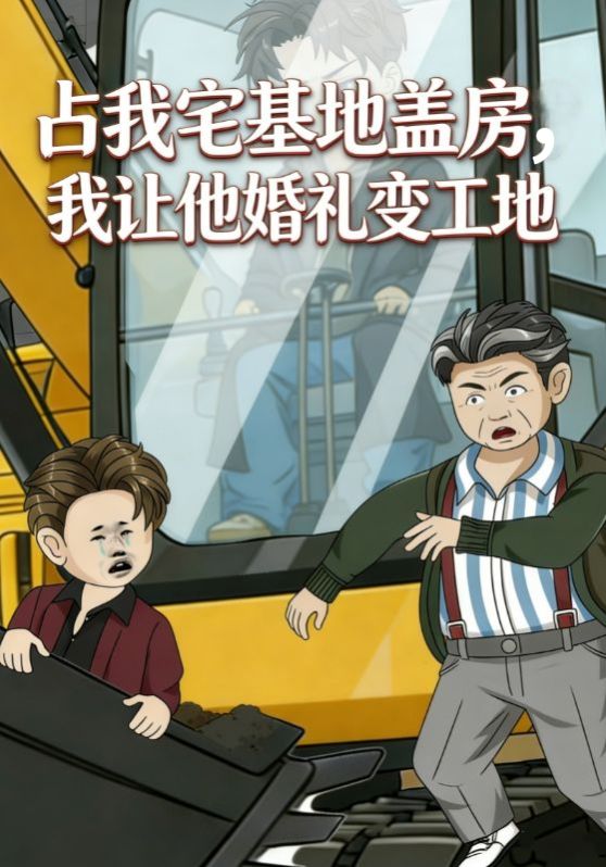 占我宅基地盖房，我让他婚礼变工地