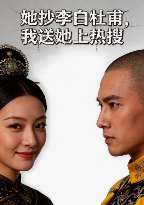 她抄李白杜甫，我送她上热搜