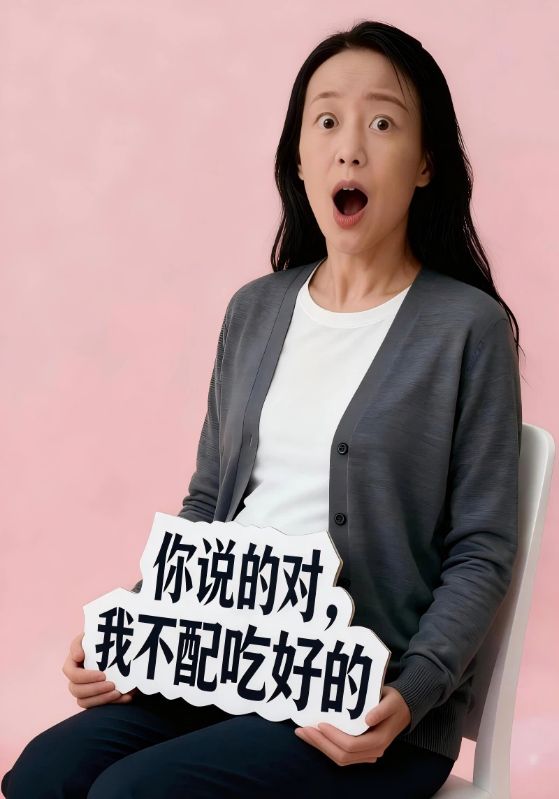 你说的对，我不配吃好的