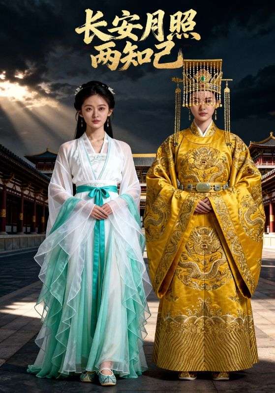 长安月照两知己