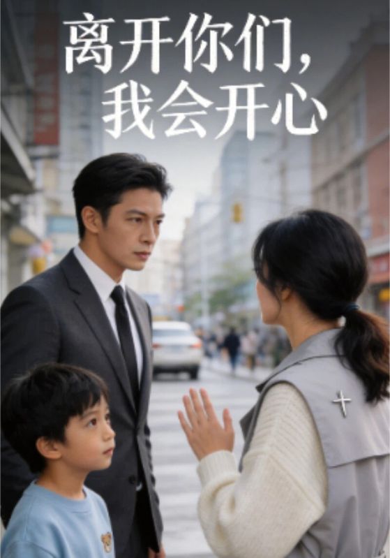 离开你们，我会开心