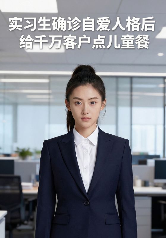 实习生确诊自爱人格后，给千万客户点儿童餐