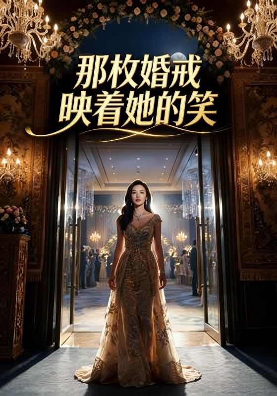 那枚婚戒映着她的笑