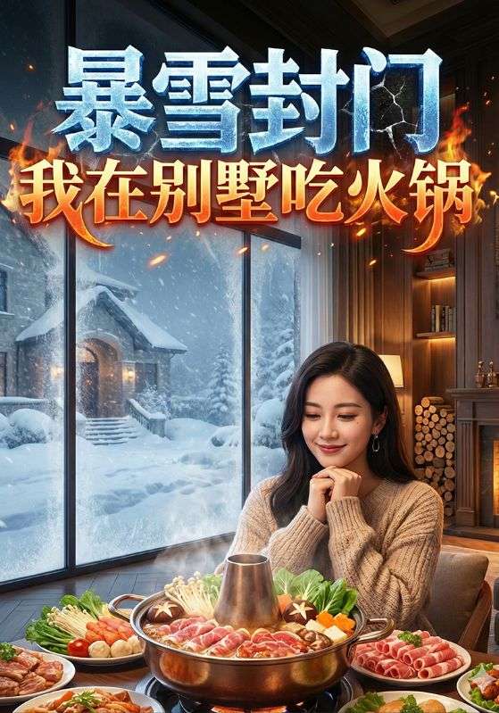 暴雪封门，我在别墅吃火锅