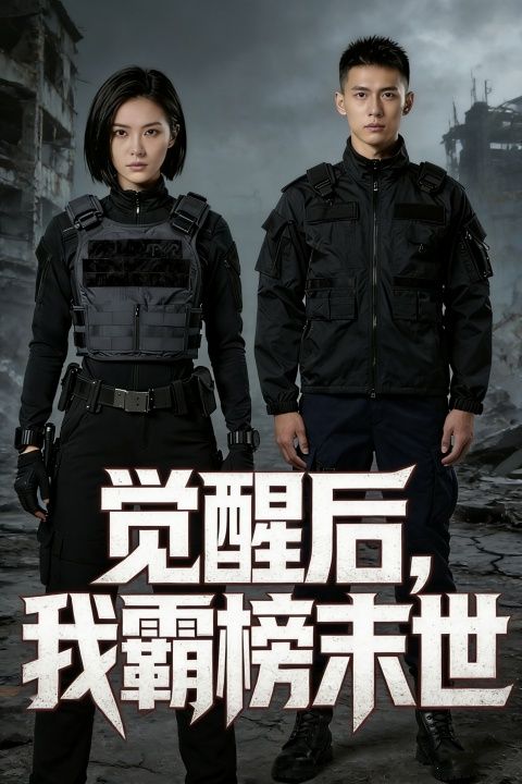觉醒后，我霸榜末世封面图