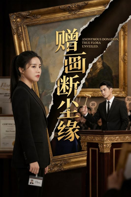 赠画断尘缘