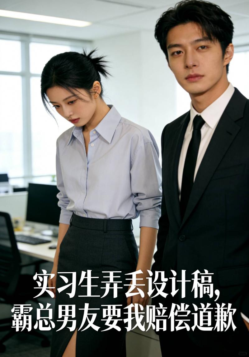 实习生弄丢设计稿，霸总男友要我赔偿道歉
