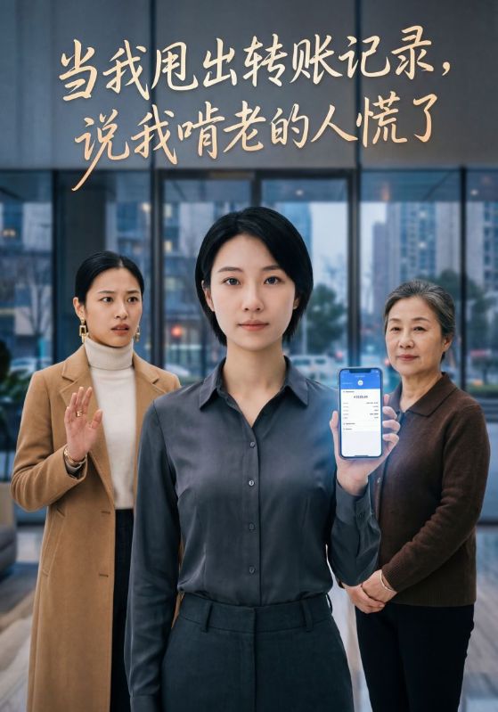 当我甩出转账记录，说我啃老的人慌了