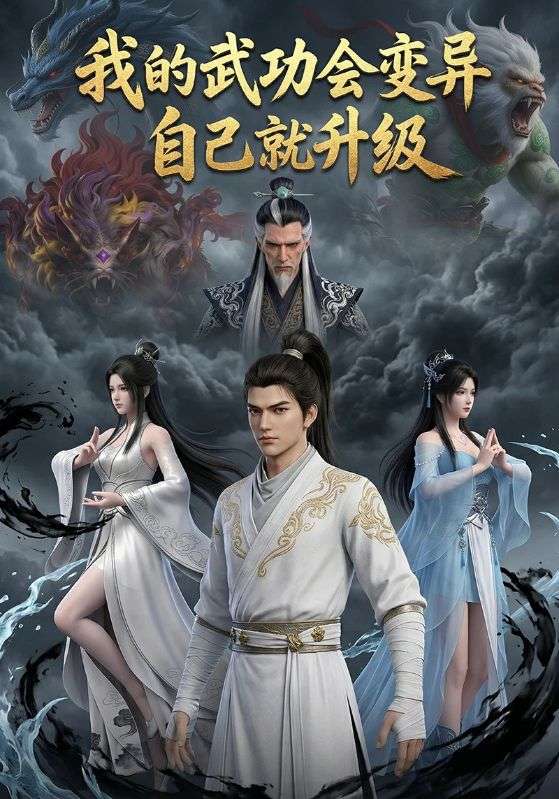 我的武功会变异，自己就升级