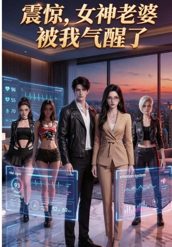 震惊，女神老婆被我气醒了