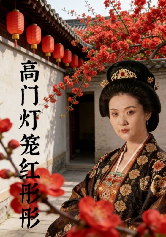 高门灯笼红彤彤