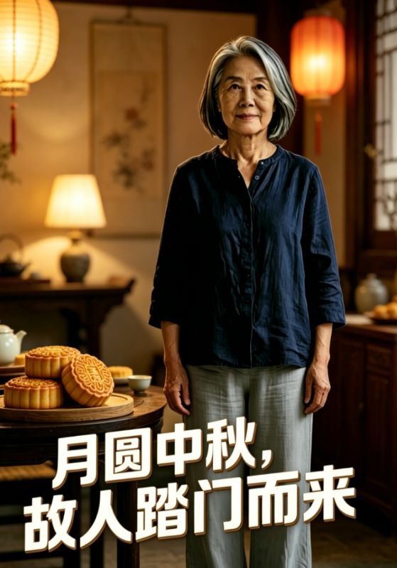 月圆中秋,故人踏门而来