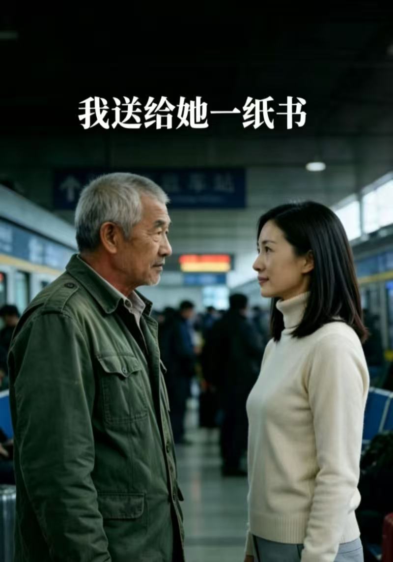 我送给她一纸书封面图