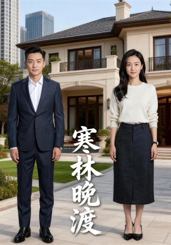 寒林晚渡