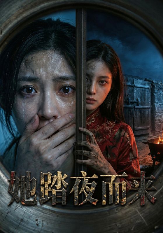 她踏夜而来