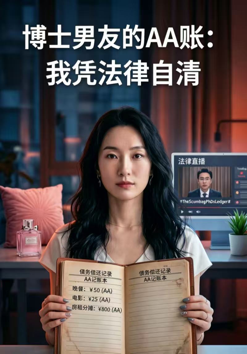 博士男友的AA账：我凭法律自清