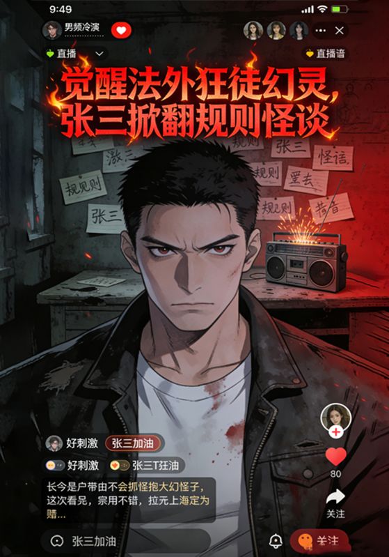 觉醒法外狂徒幻灵，张三掀翻规则怪谈