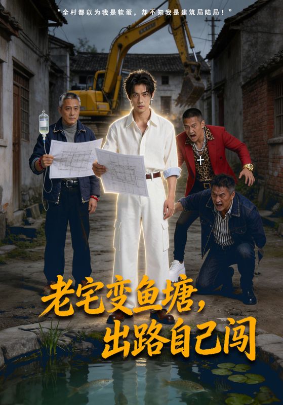 老宅变鱼塘，出路自己闯