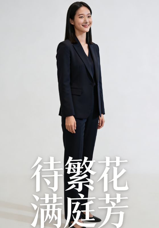 待繁花满庭芳