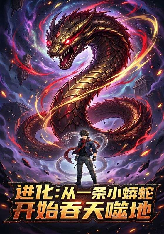 进化：从一条小蟒蛇开始吞天噬地封面图