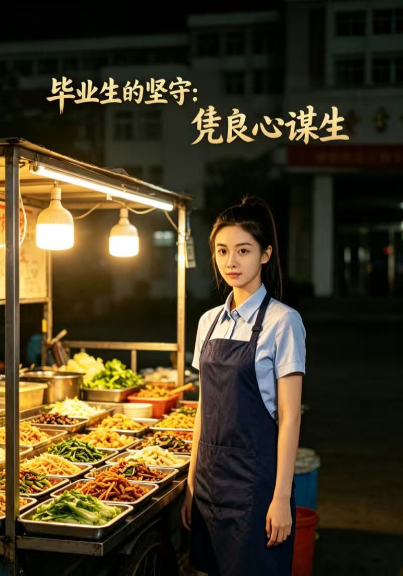 毕业生的坚守：凭良心谋生