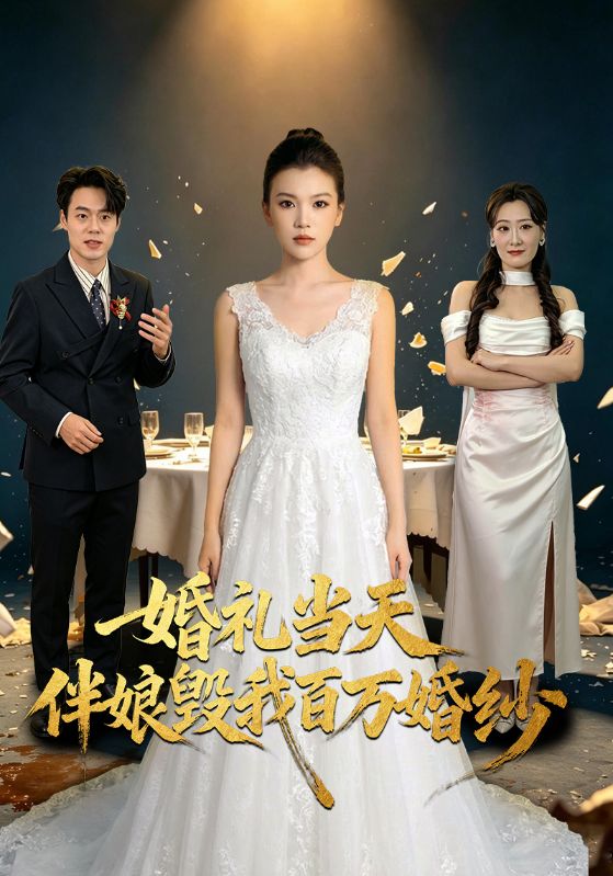 婚礼当天，伴娘毁我百万婚纱
