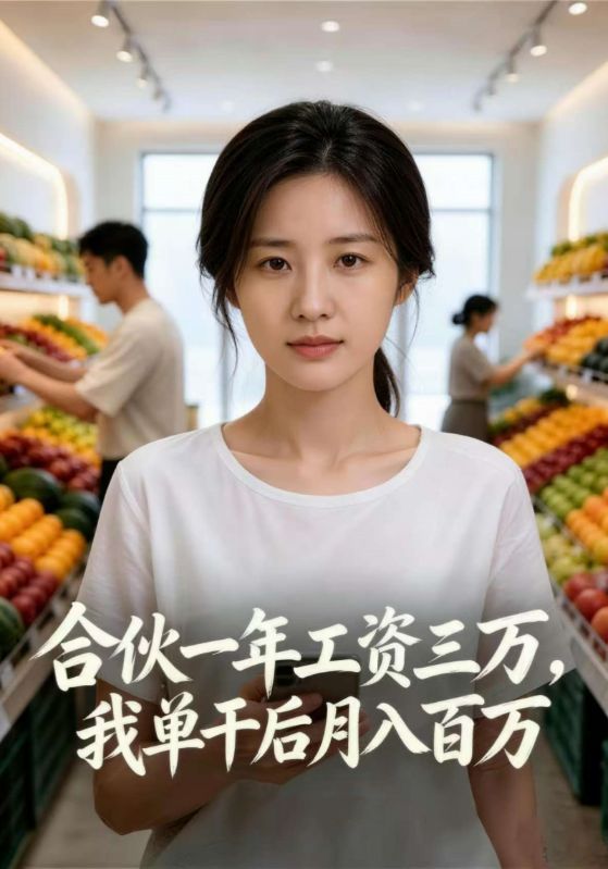 合伙一年工资三万，我单干后月入百万