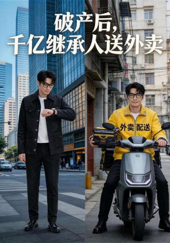 破产后,千亿继承人送外卖