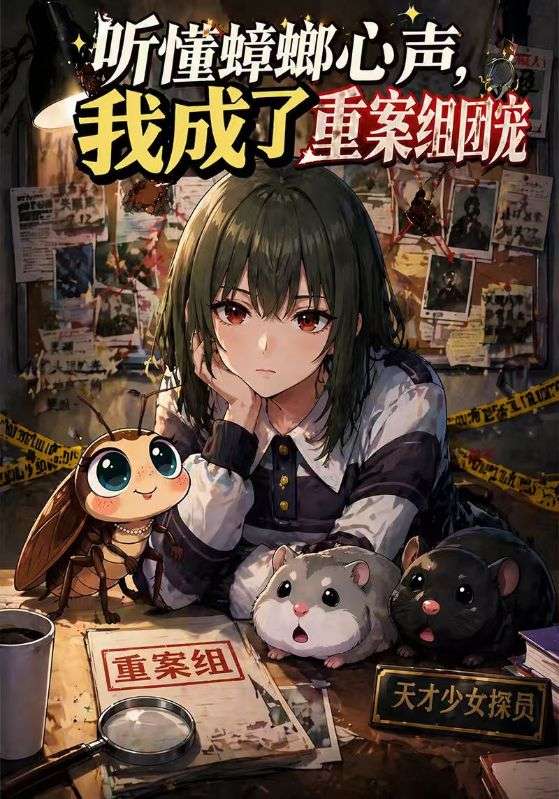 听懂蟑螂心声，我成了重案组团宠