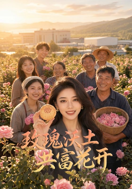 玫瑰沃土,共富花开
