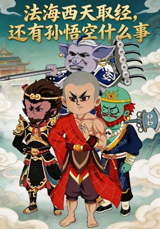 法海西天取经，还有孙悟空什么事