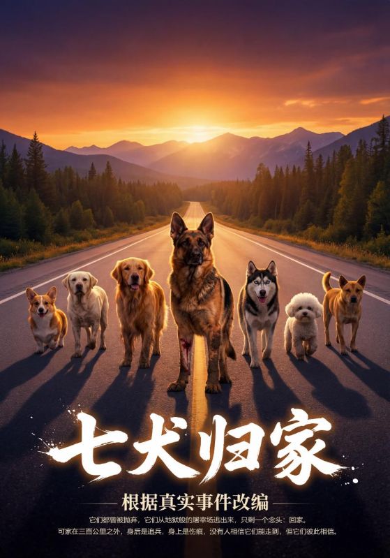 七犬归家