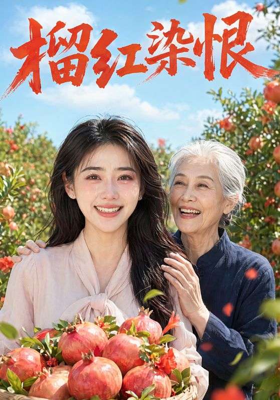 榴红染恨