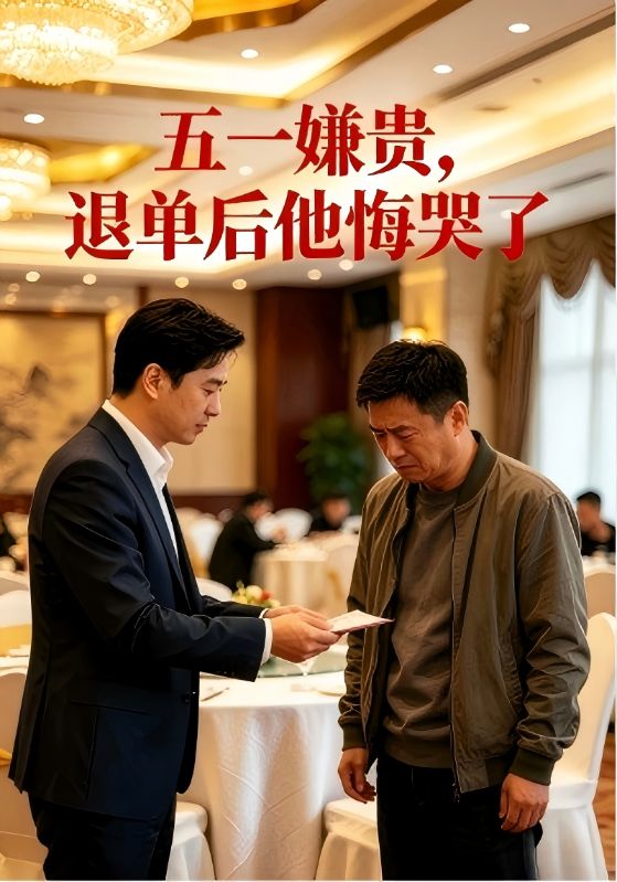 五一嫌贵，退单后他悔哭了
