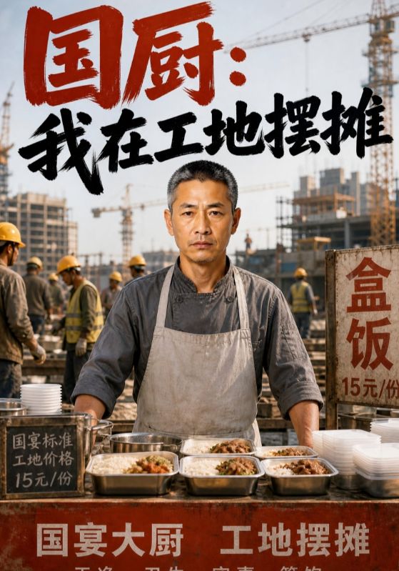 国厨：我在工地摆摊