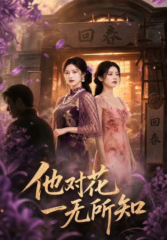 他对花一无所知