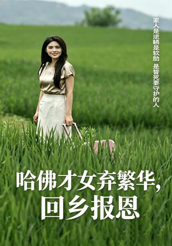 哈佛才女弃繁华，回乡报恩