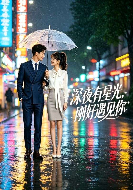 深夜有星光,刚好遇见你
