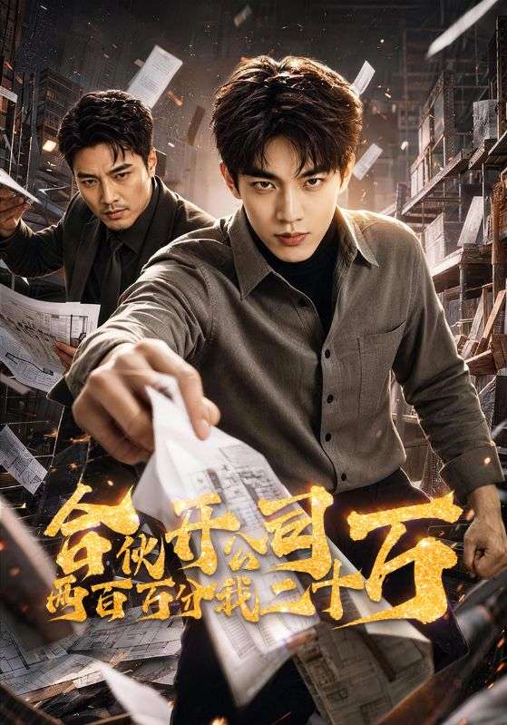 合伙开公司两百万分我二十万